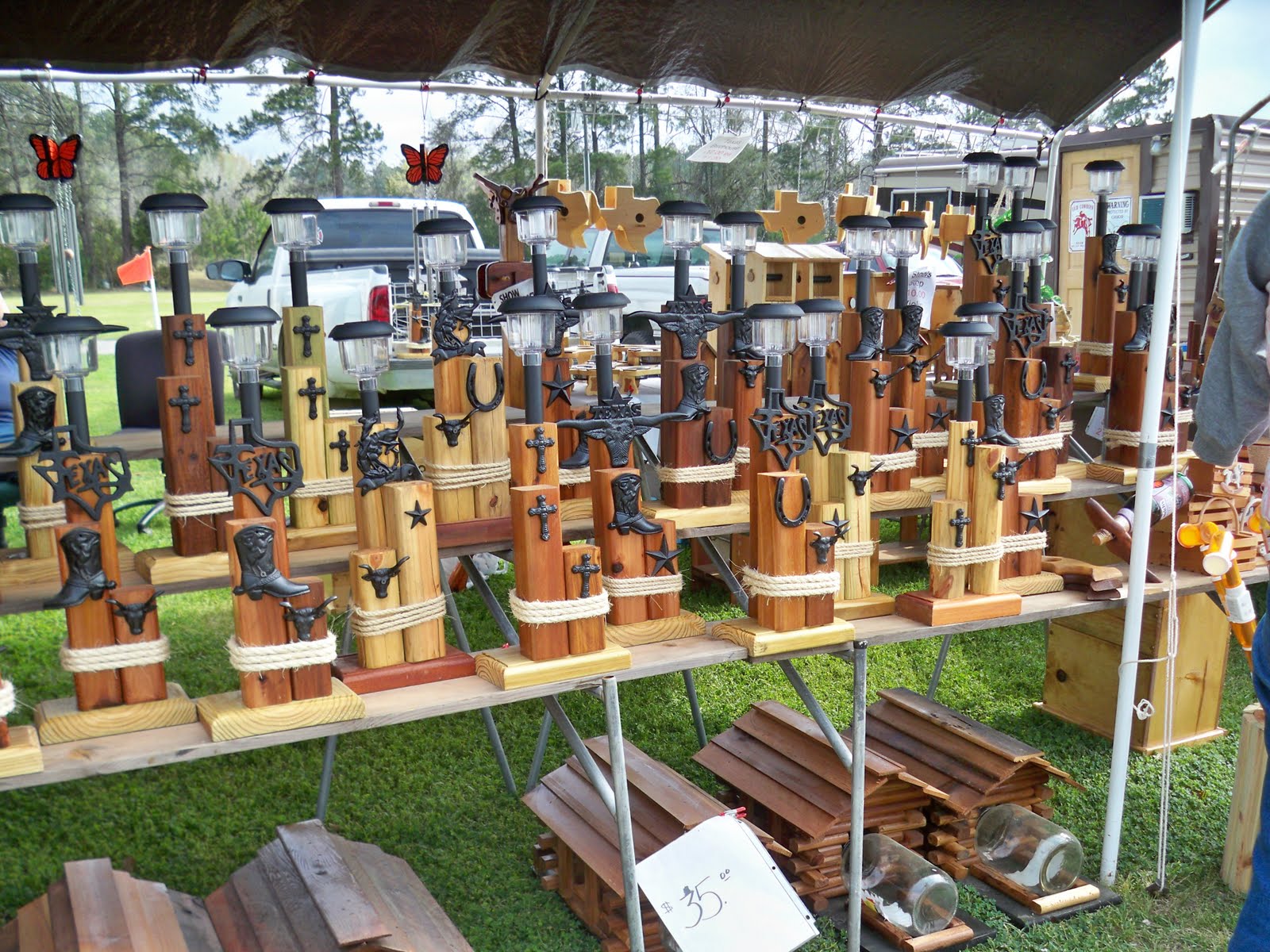 Chuck and Elva's Travels Trade Days in Livingston, Texas