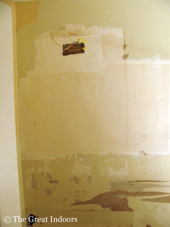 The Great Indoors Guest Bathroom Drywall, Oh Drywall