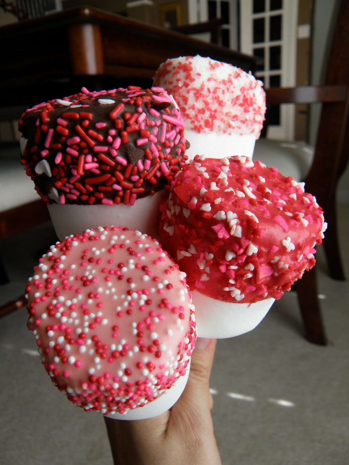 Kim's Concoctions Candy Dipped Jumbo Marshmallows
