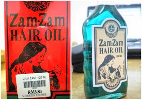 Zamzam Oil, minyak zamzam, review zamzam oil, zamzam hair oil