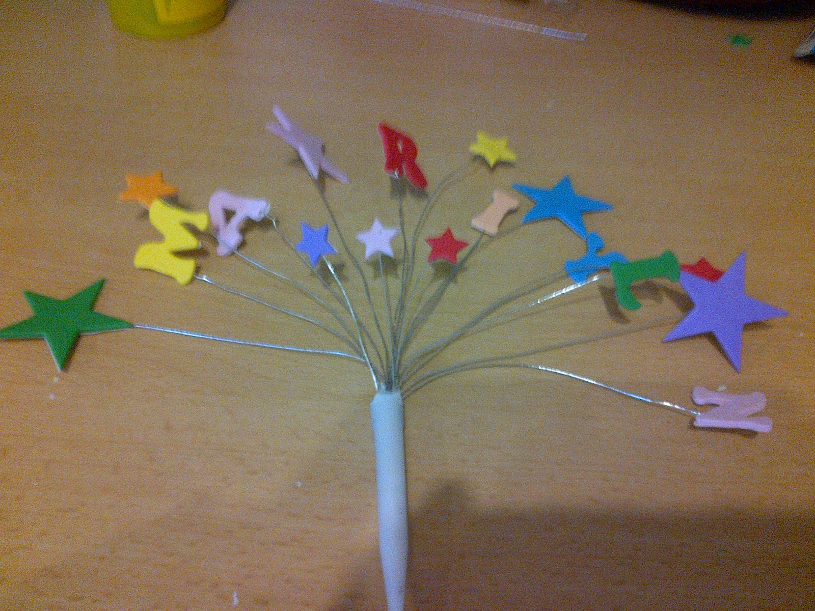 Making my own wire topper Natalie's Baking & Craft Blog