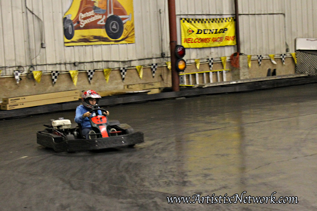 South Dakota Photo Flags and Wheels Indoor Racing