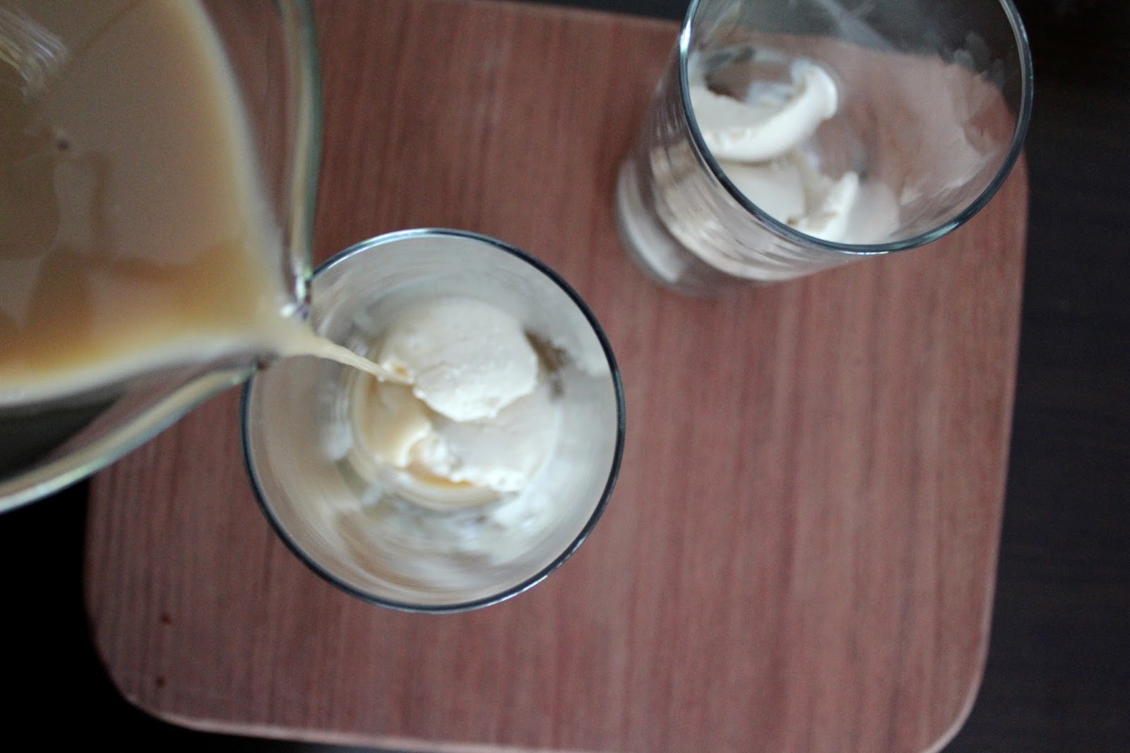 Her Winter My Summer VEGAN BRANDY ALEXANDER FLOAT