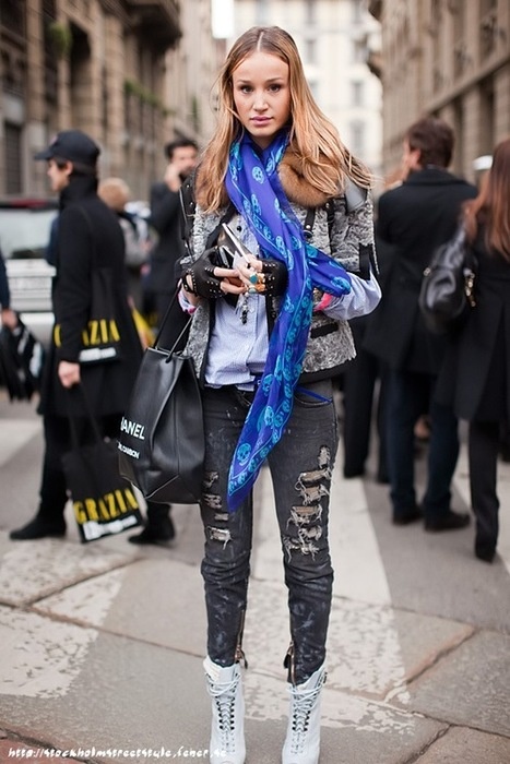 How To Wear: Alexander McQueen Skull Scarf - style-rx.ca