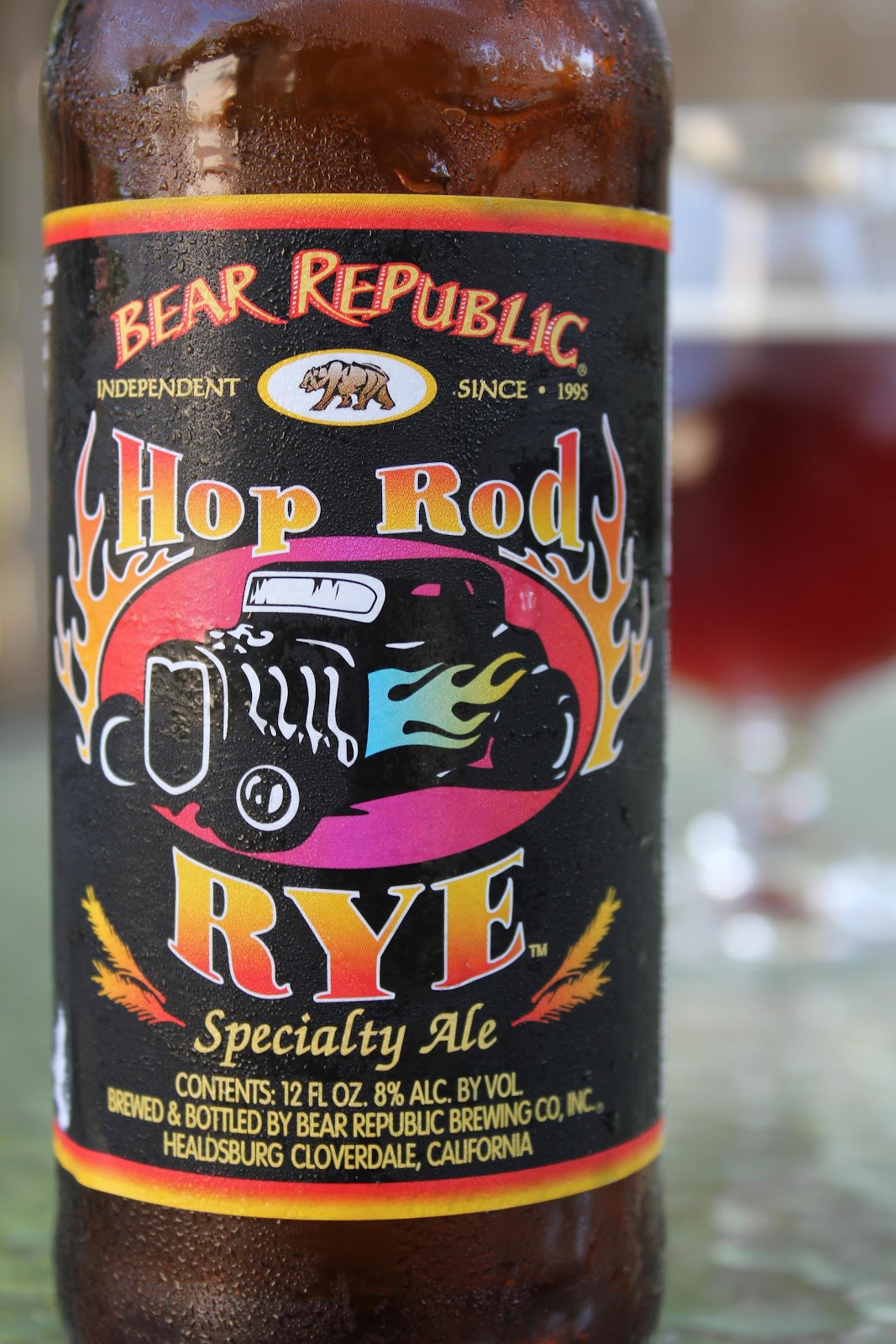 THE BRÜ The Brü Revü Bear Republic Hop Rod Rye Ale