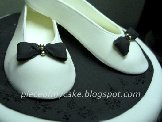 Piece of My Cake Ballerina Flats Cake Piece of My Cake Ballerina Flats Cake