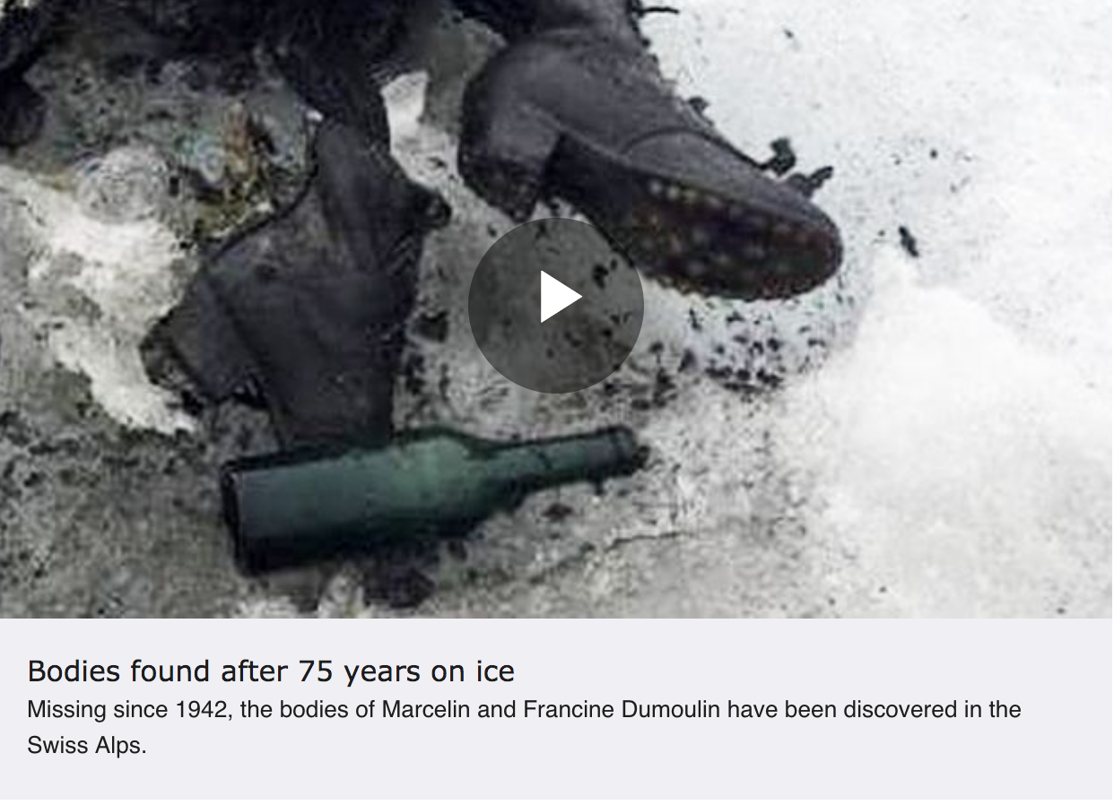 Olive Tree Genealogy Blog Bodies of Swiss Couple Found on Glacier