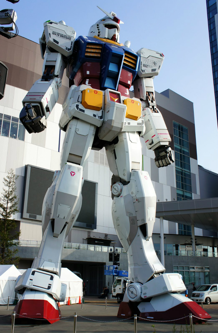 Gundam Front Tokyo (Odaiba, Japan) 1/1 Gundam Statue Hobby Ow Yeah!