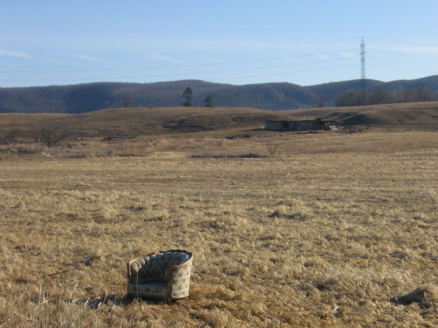 Chair In Field