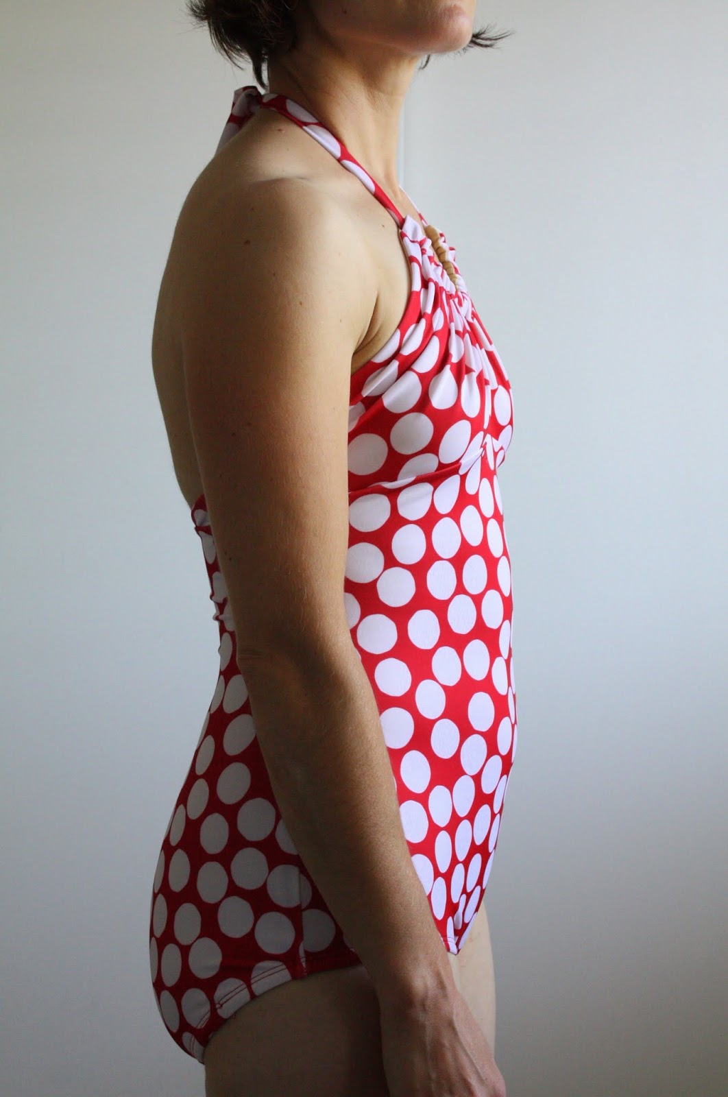 Nicole at Home My first bathing suit!