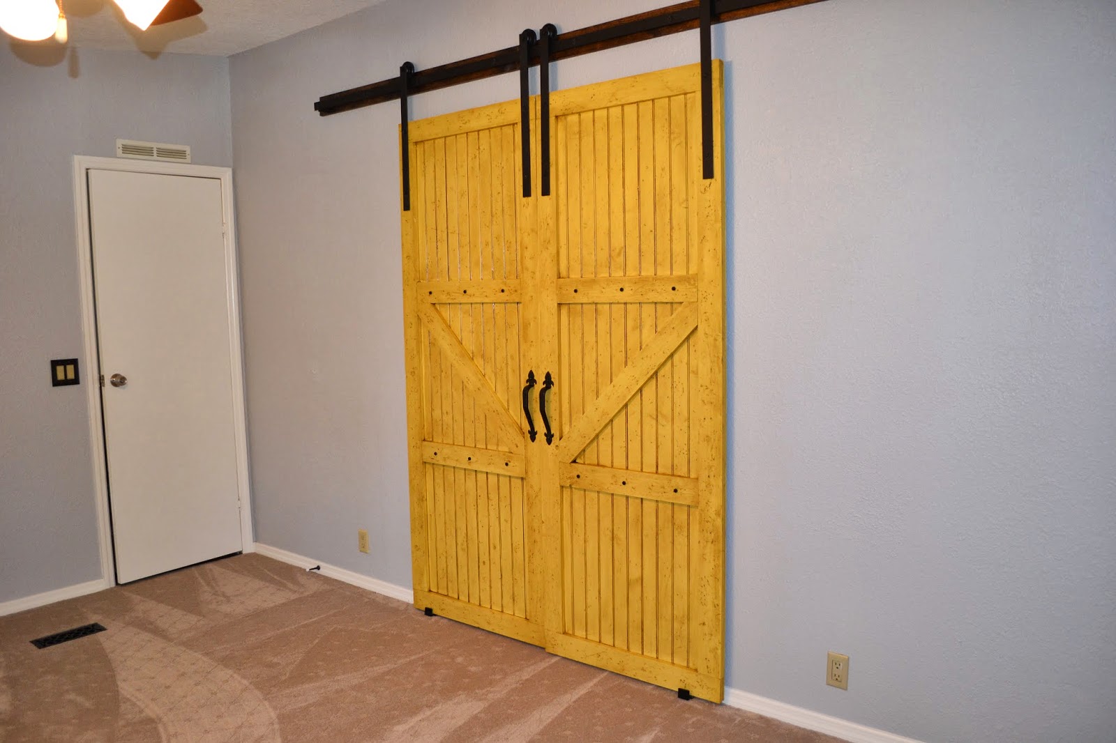 I Heart Decorating DIY Double Barn Doors