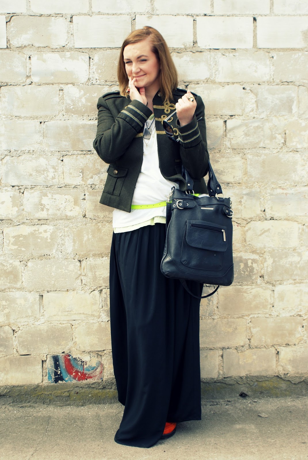 The Spot street style long skirt in my own way