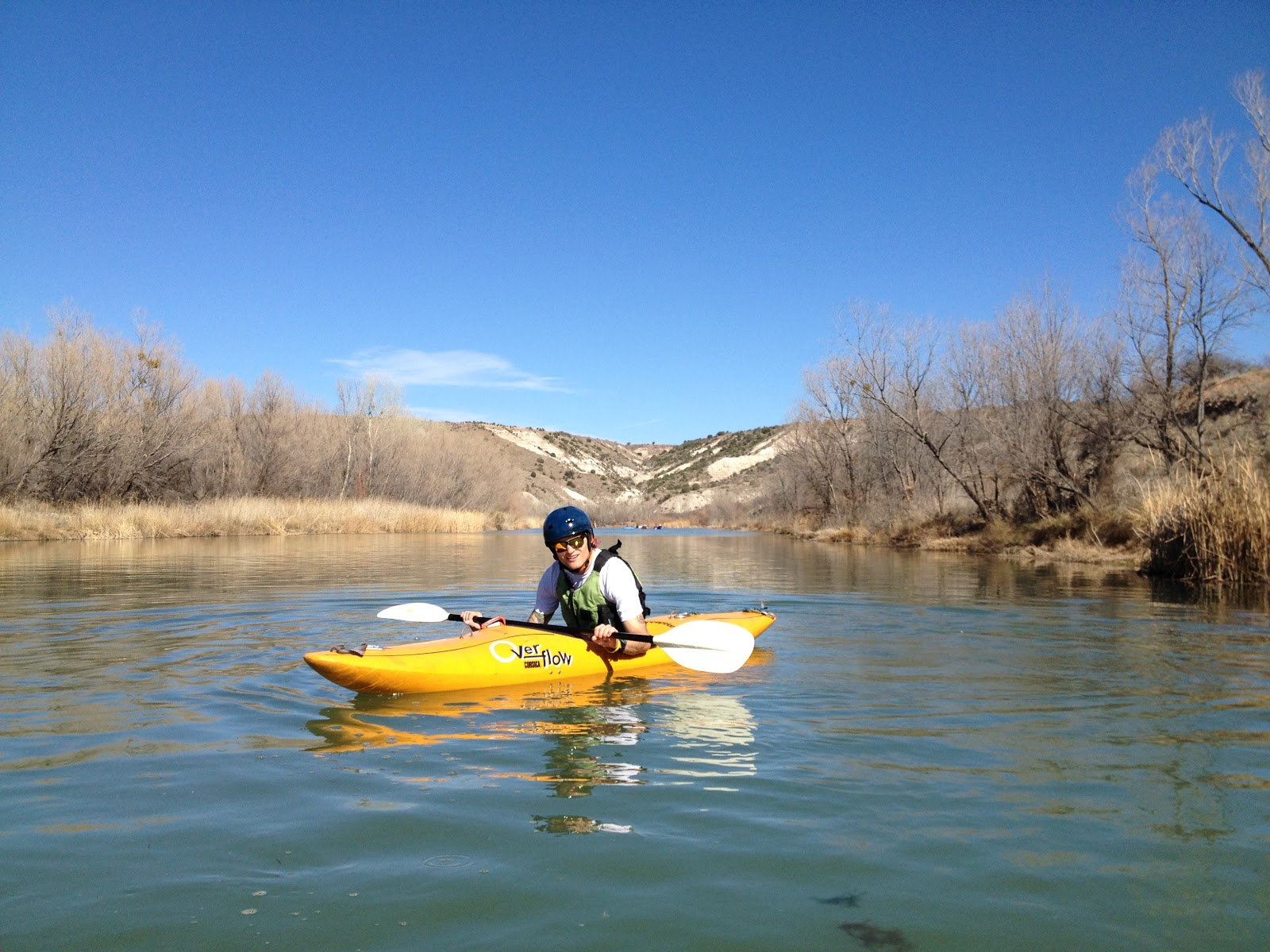 RUN STRONG kayaking on verde river