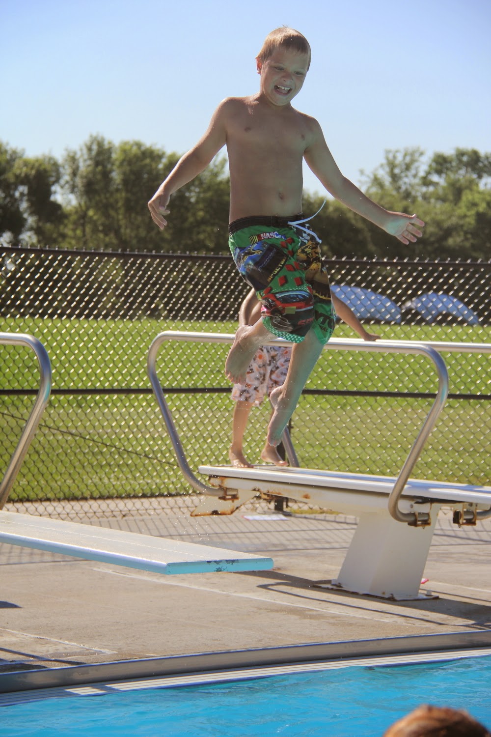Village of Exeter Swimming Lessons in the Books