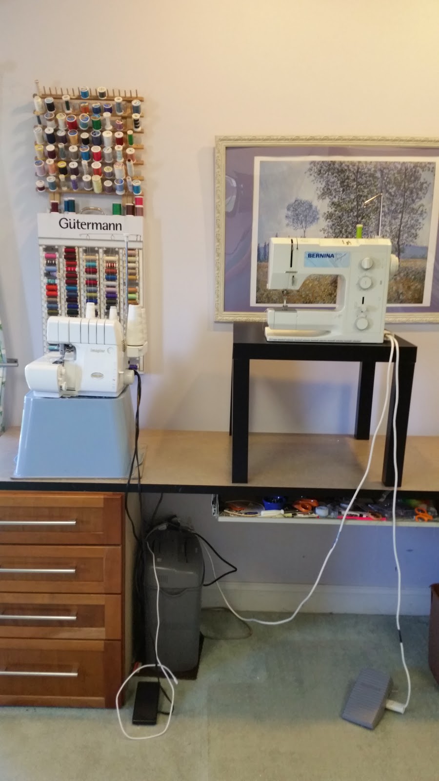 Standing Sewing Station