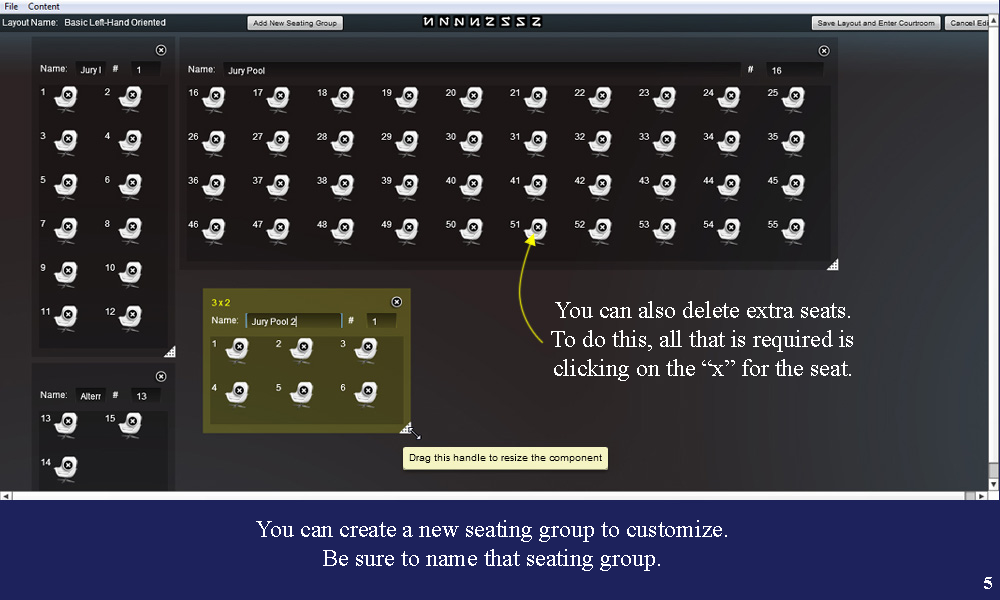COURT TECHNOLOGY and TRIAL PRESENTATION Jury Box Voir Dire
