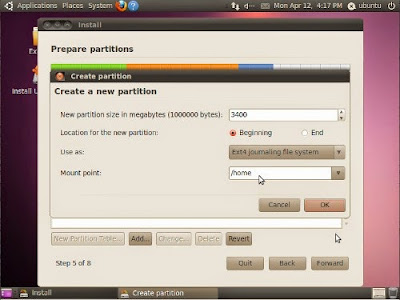 cara instal ubuntu pada laptop/pc 