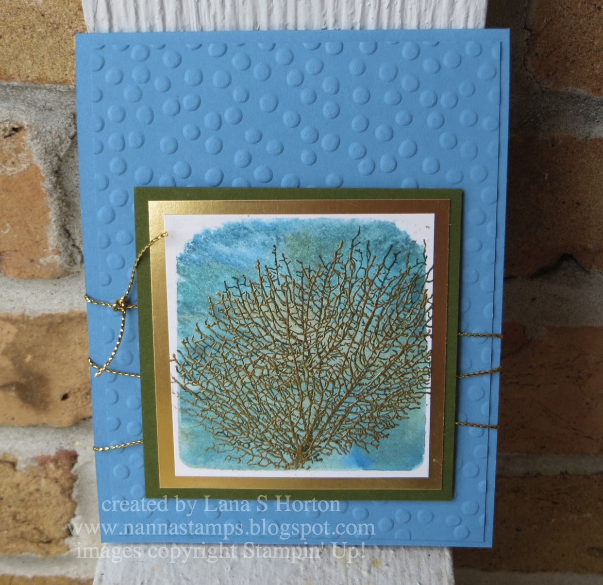 Stamping with Nanna Acrylic Block Technique Cards, Part 8