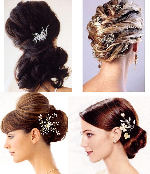 Bridal Hair Accessories Posted by Trendee Flowers