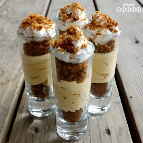 Pumpkin Spice Pudding Parfaits from Blissful Roots