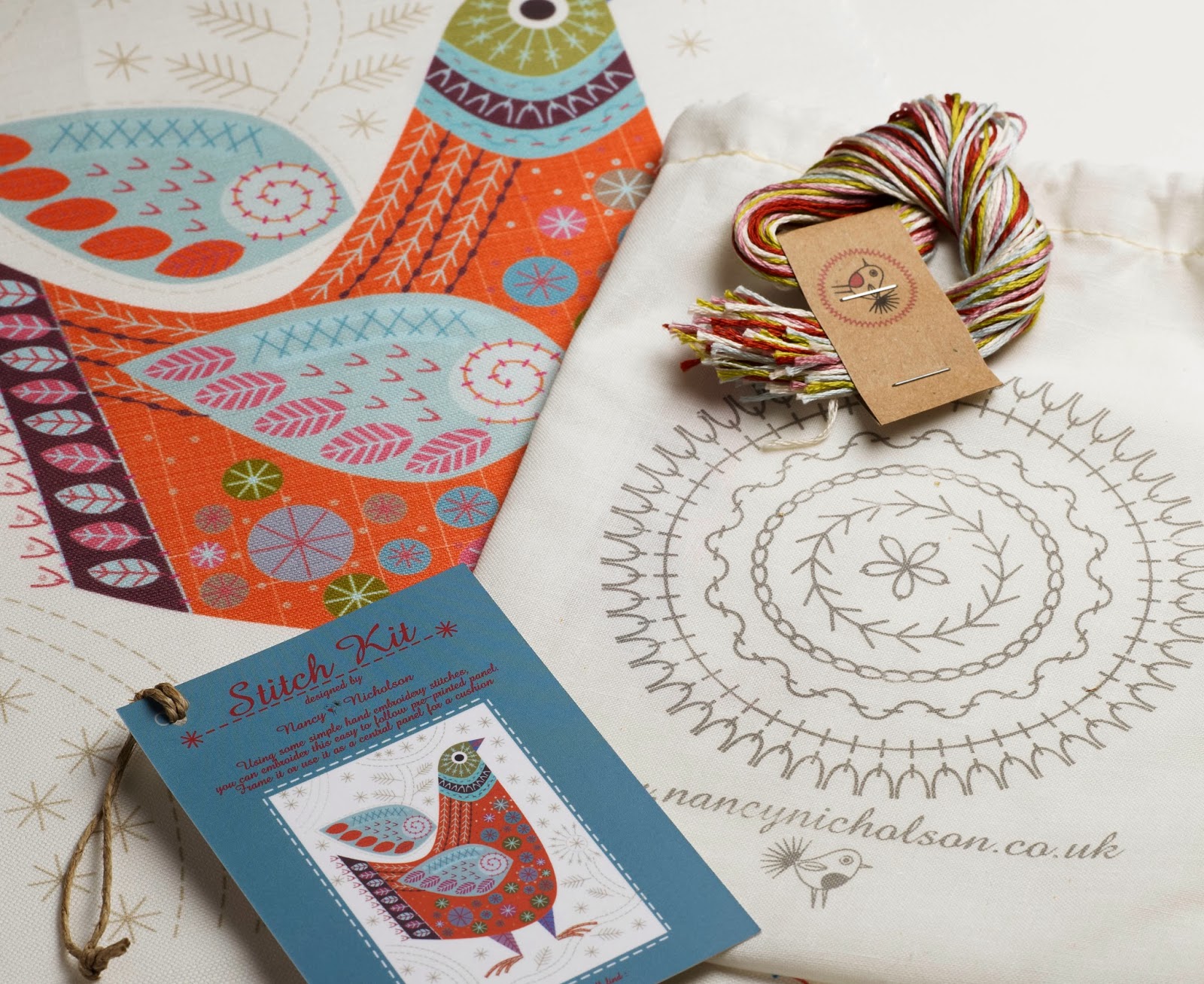 NANCY NICHOLSON Embroidery Kits New Photos, and Mother's Day download