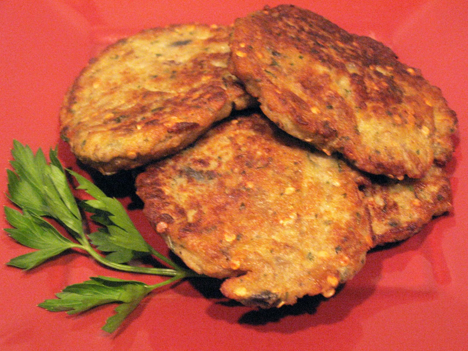 Eggplant Fritters