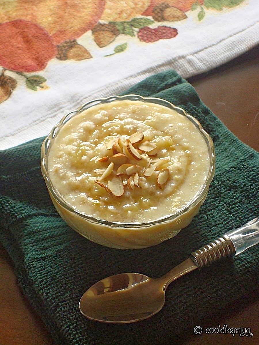 Cook like Priya Apple Oats Porridge Apple Oats Breakfast Recipe