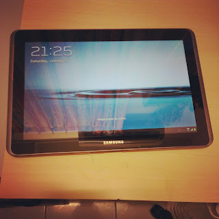 Mum's Samsung Galaxy Tab