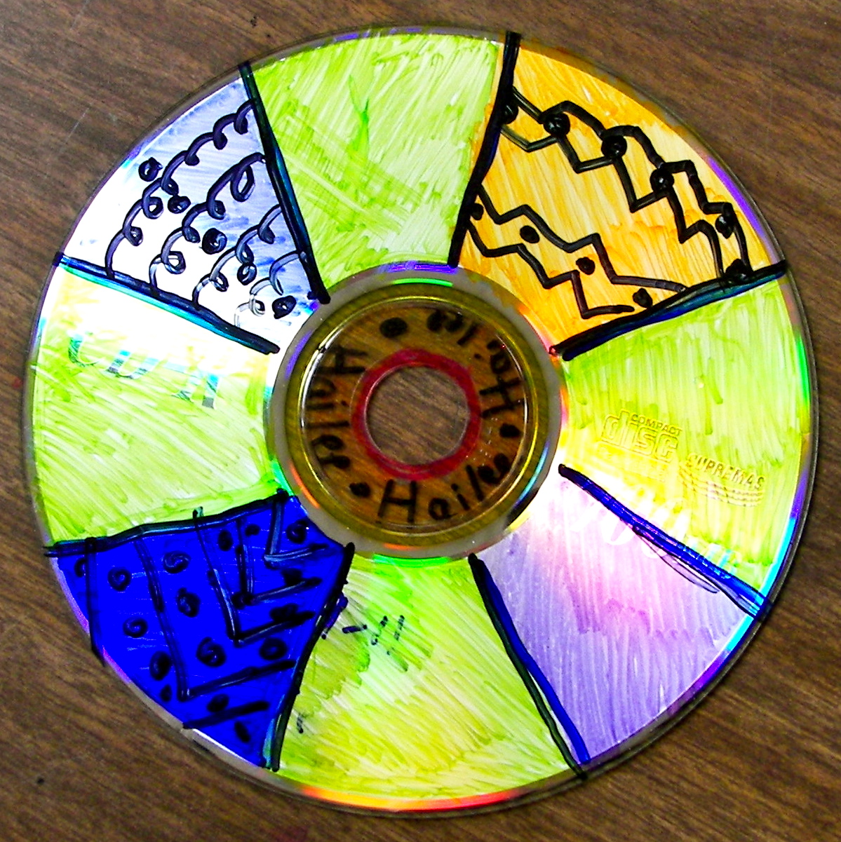 Organized Chaos Radial CD Designs All Grades (examples of 2nd, 3rd, and 4th)