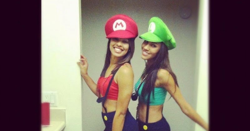Halloween S Best Costumes And Ideas Sexy And Simple Mario And Luigi Couple Costume For Women