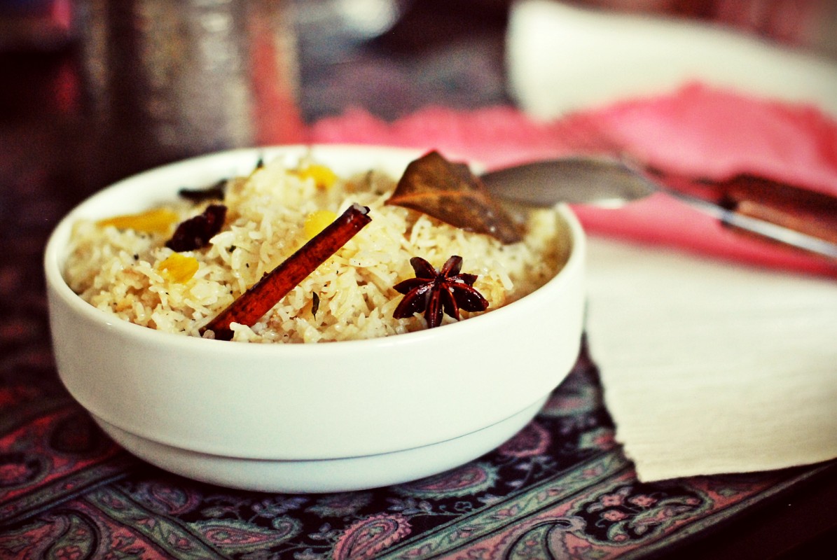 Buttered Up A basmati pilaf and scents of home
