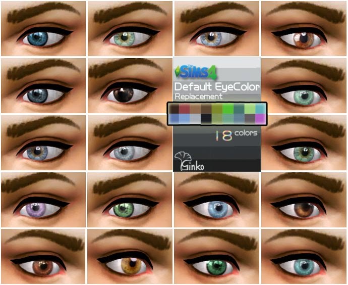 sims 4 cc eyes replacement
