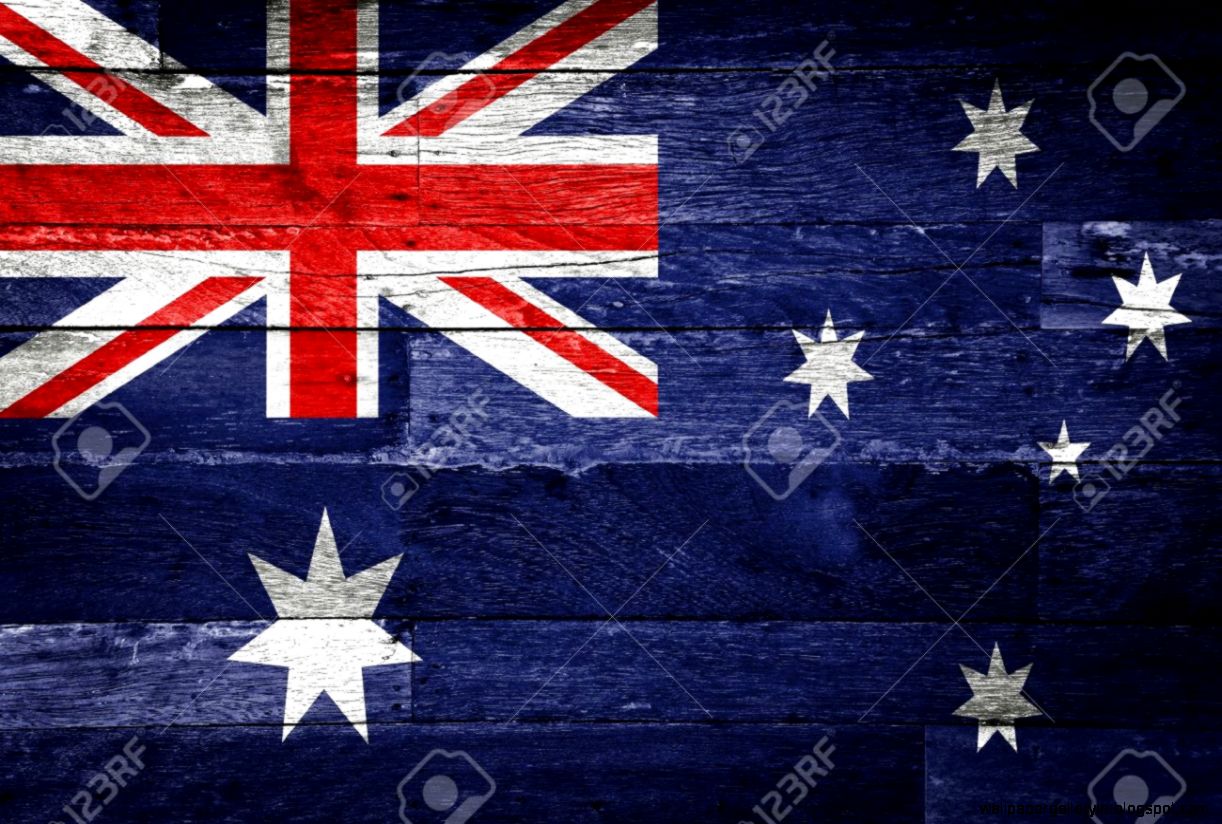 Australia Flag Painted On Old Wood Background Stock Photo Picture Australia Flag Painted On Old Wood Background Stock Photo Picture