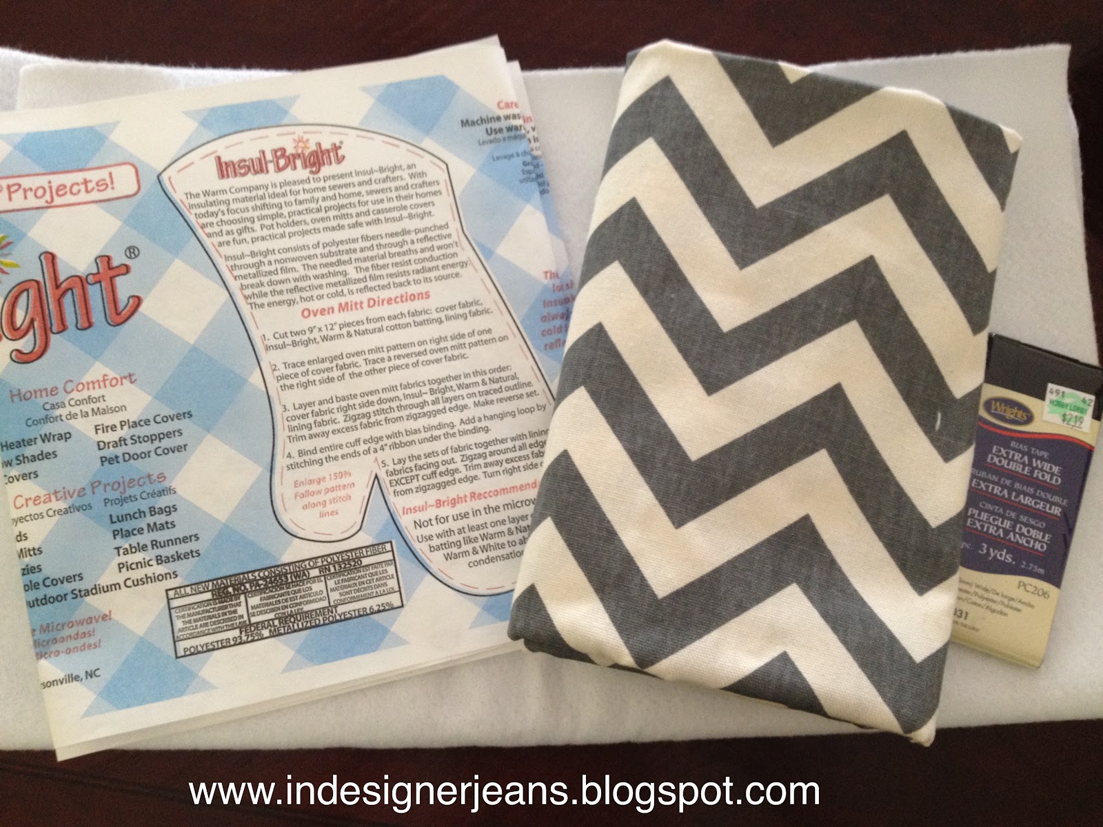 In Designer Jeans Hot Pot Handle Holder! DIY!