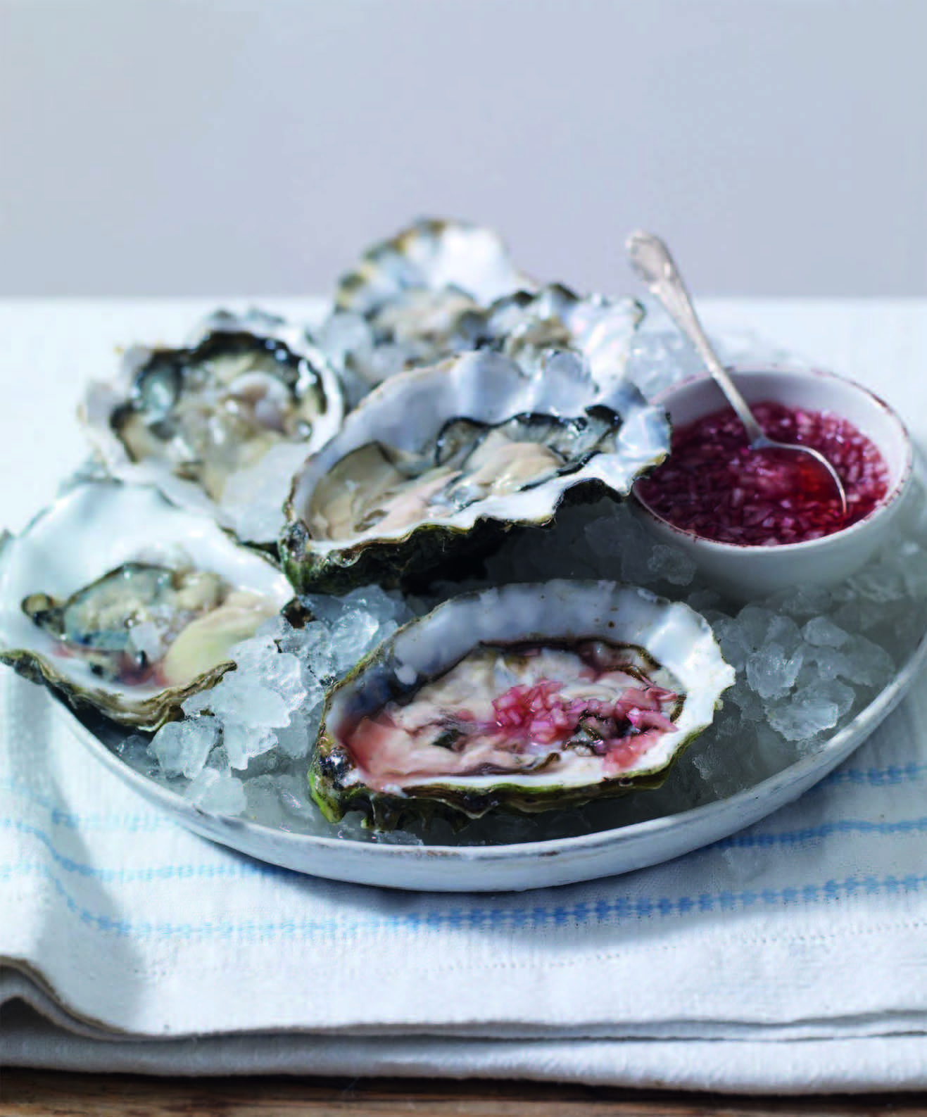 What's Cooking? Oysters with shallot and vinegar dressing