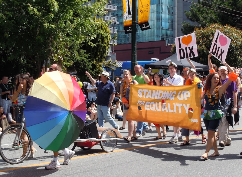 Vancouver Pride Parade Equality