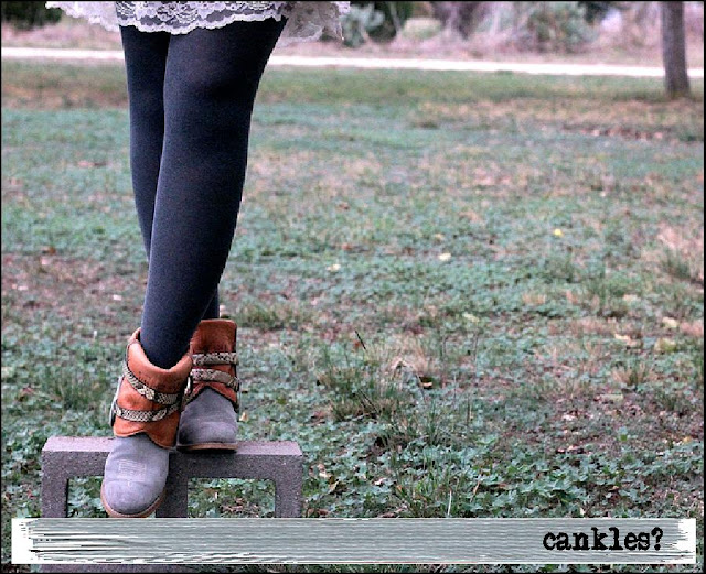 red.neck chic cankles?