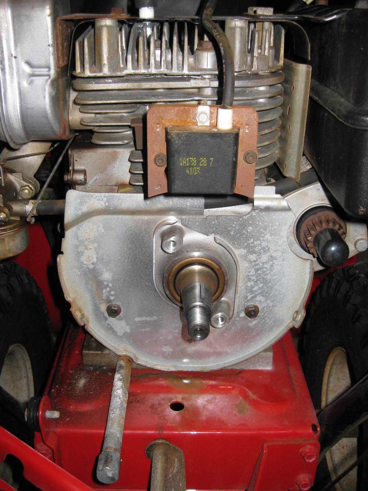 George Stone: Alternator Installation on Tecumseh HMSK80 ... snowblower engine diagram 