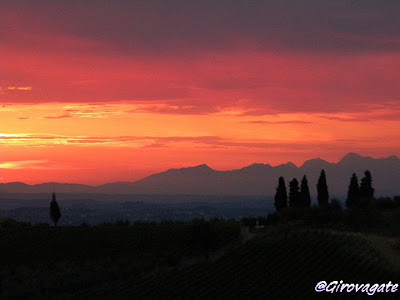 tramonto Toscana