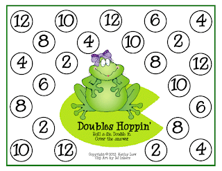 First Grade a la Carte: Bunny Hop Freebie