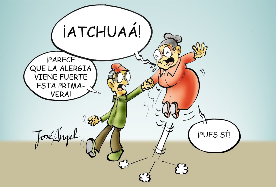 Resultado de imagen para alergias humor