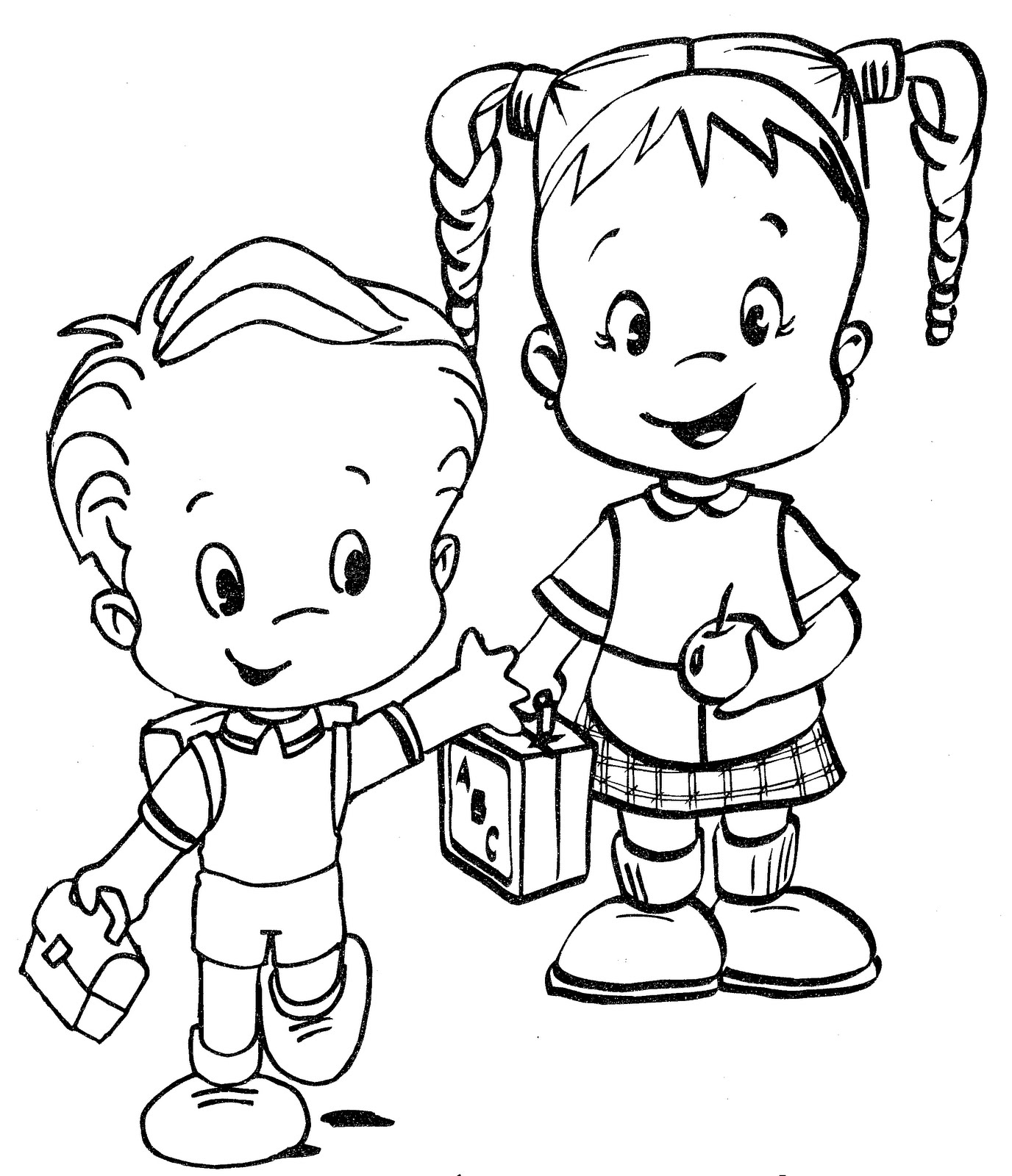 Free Back to School Coloring Pages for Preschool Free Back to School Coloring Pages for Preschool