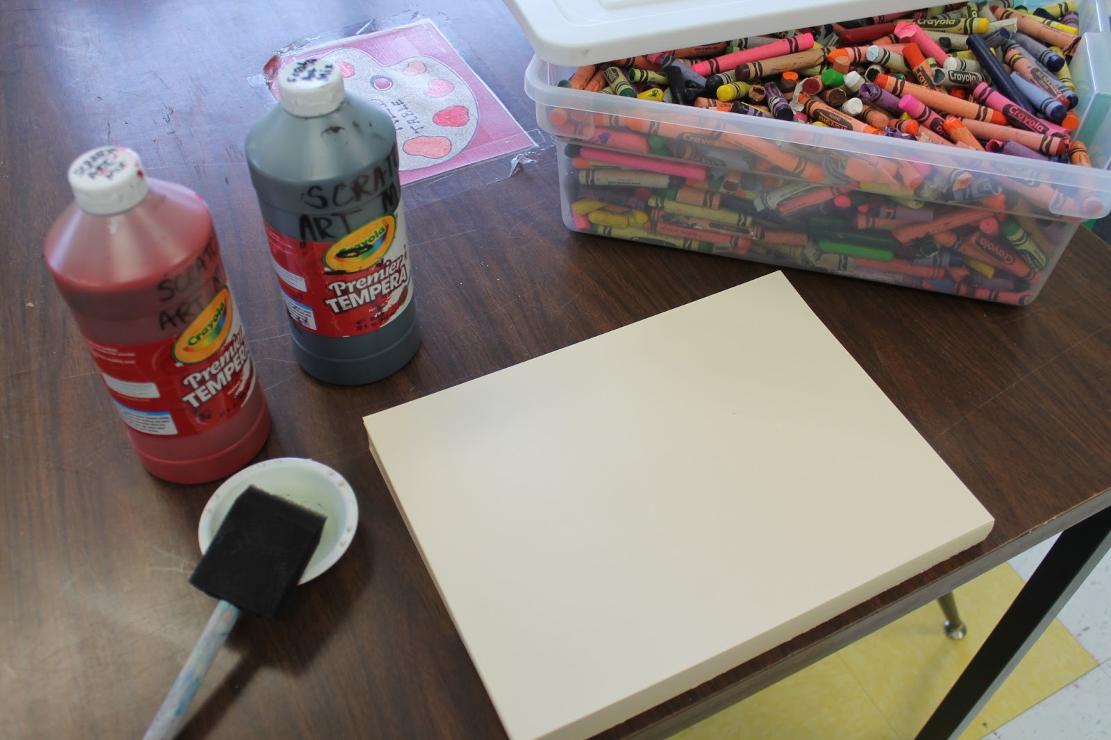 Art Room 104 Homemade Scratch Art!