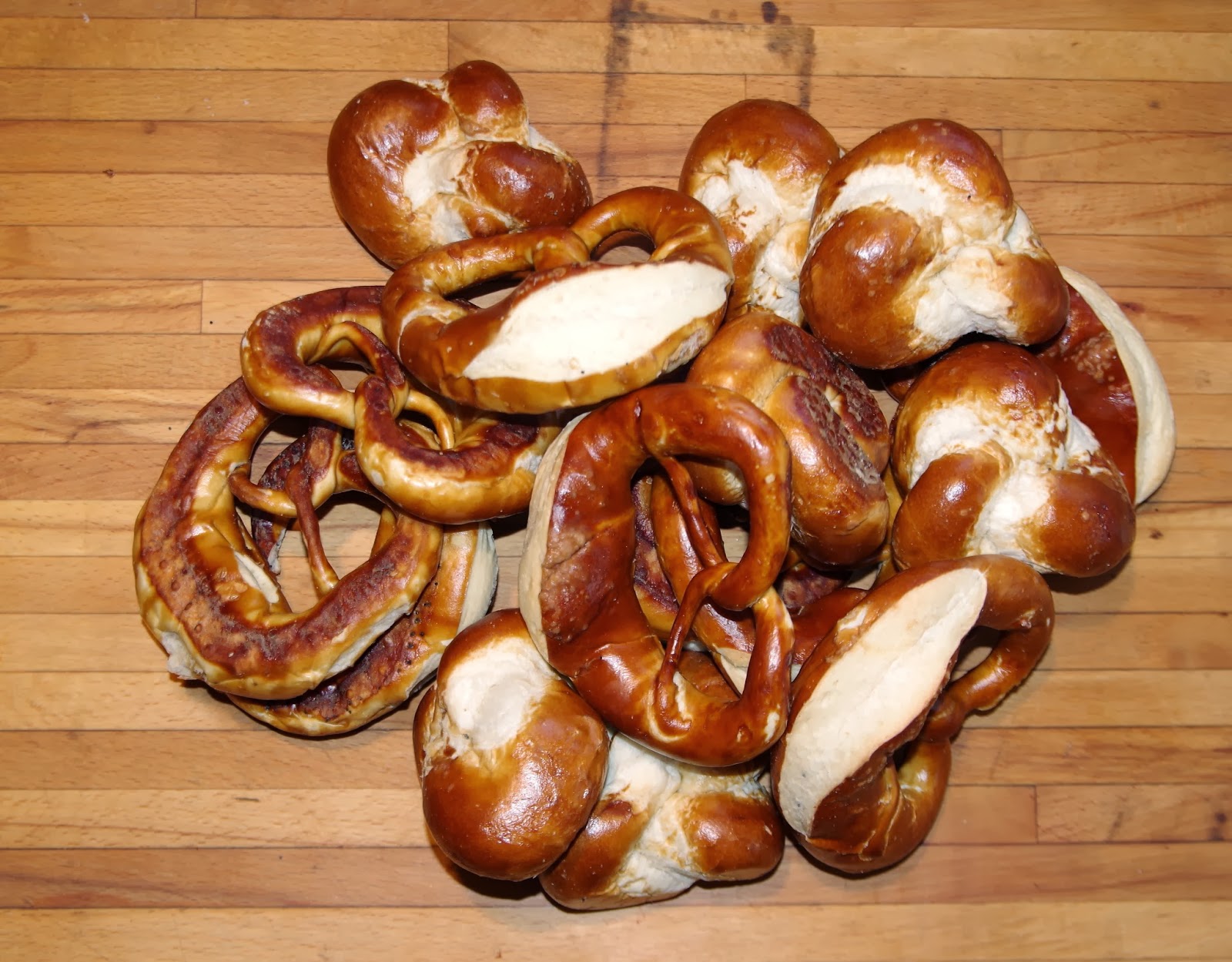 Hungry in San Francisco Pretzel Dumplings with Creamed Chanterelle