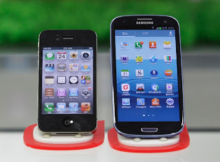 Samsung,Apple smartphone