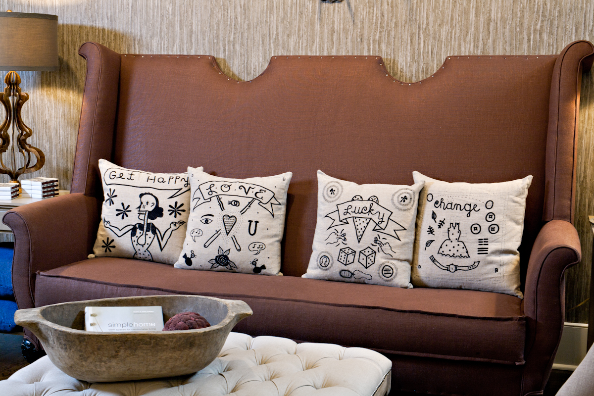 The New Victorian Ruralist Tattoo Pillows...