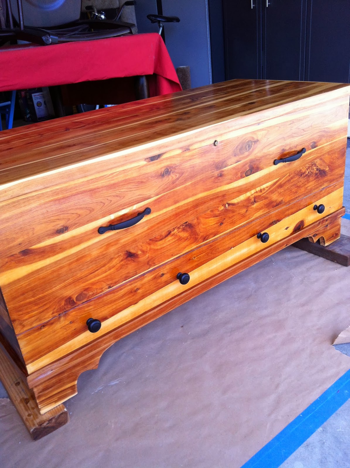 Create. Upcycle. Decorate. Organize Cedar Chest ReHab