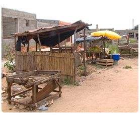 mercado de Mahlampsene