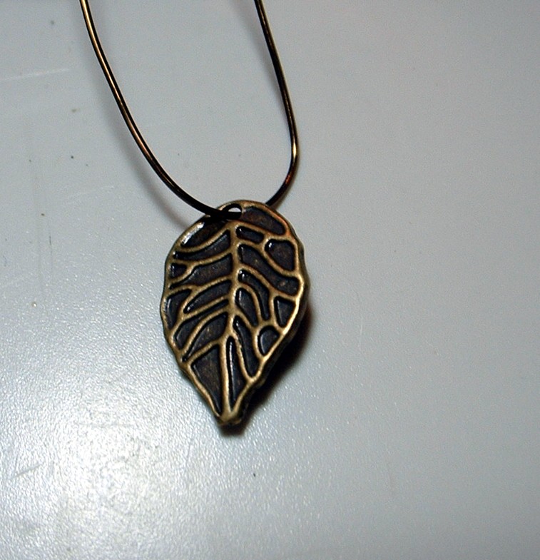 Shaterra Clay Studio Project Idea Wire Wrapped Leaf Earrings