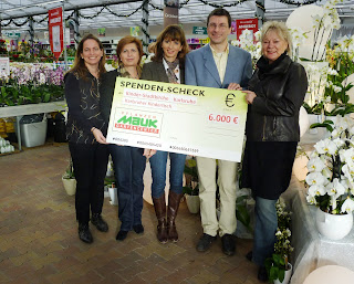 Karlsruher Kindertisch e.V. DANKE für 3000 € von Pflanzen MAUK